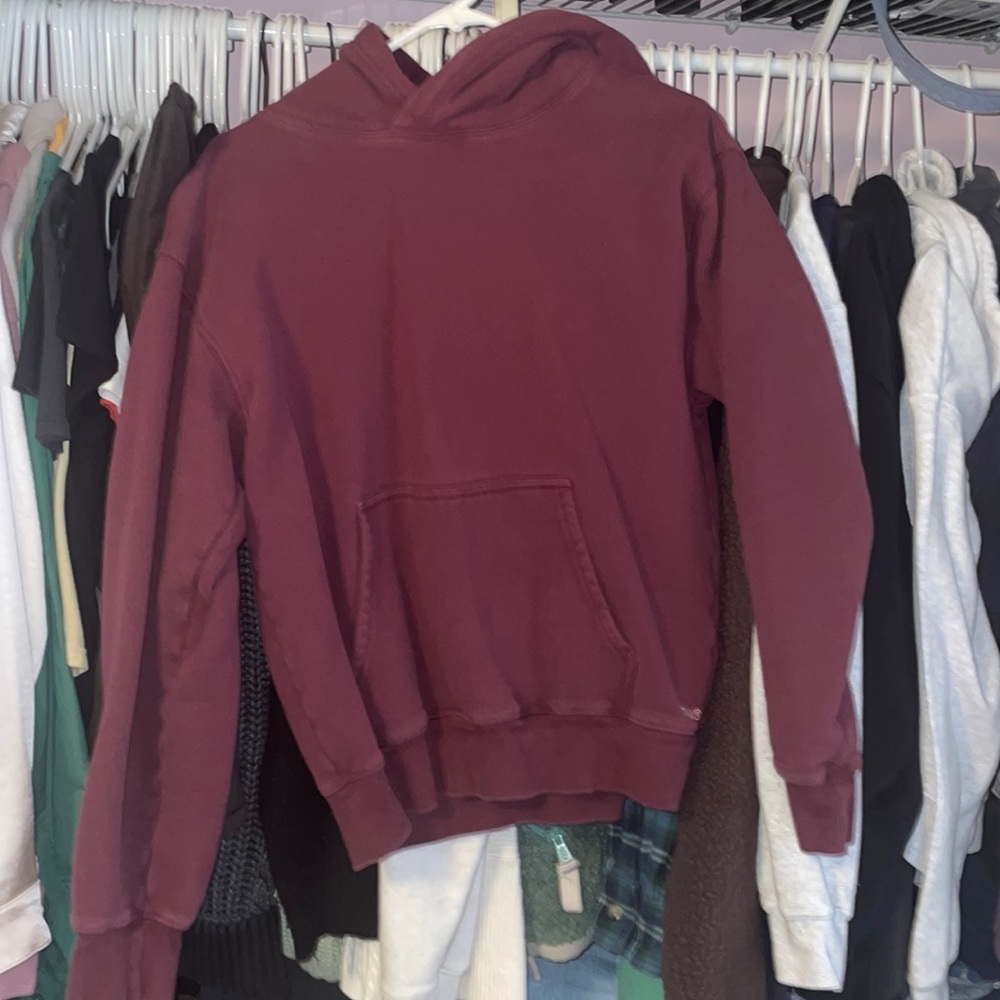 TNA cozy fleece perfect fit hoodie